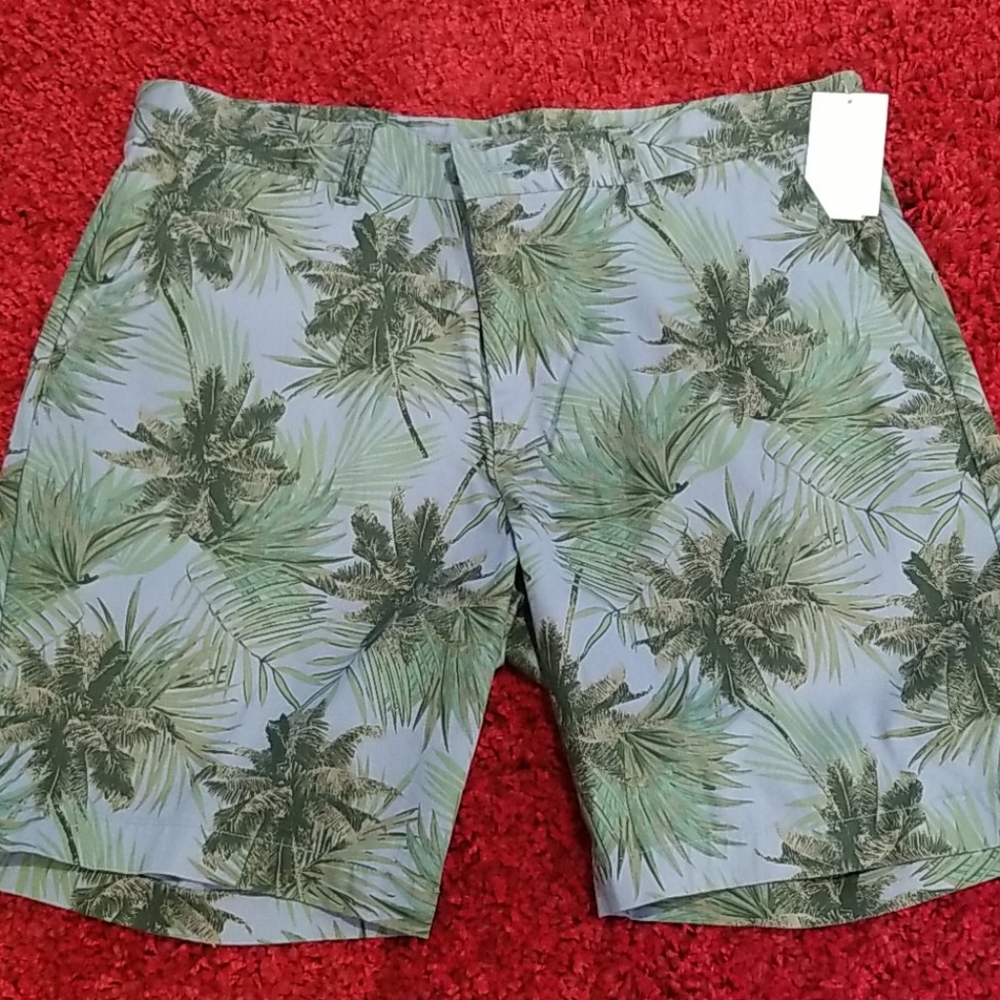 NWT Slate & Stone Men's Tropical Print Shorts Sz36